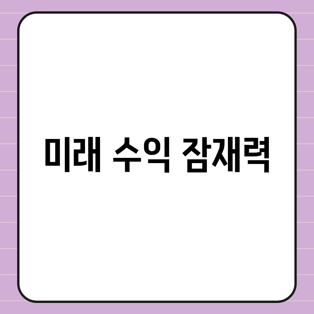 미래 수익 잠재력