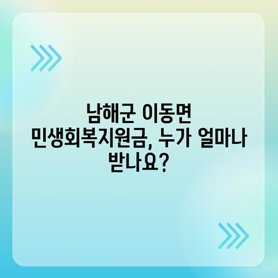 경상남도 남해군 이동면 민생회복지원금 | 신청 | 신청방법 | 대상 | 지급일 | 사용처 | 전국민 | 이재명 | 2024