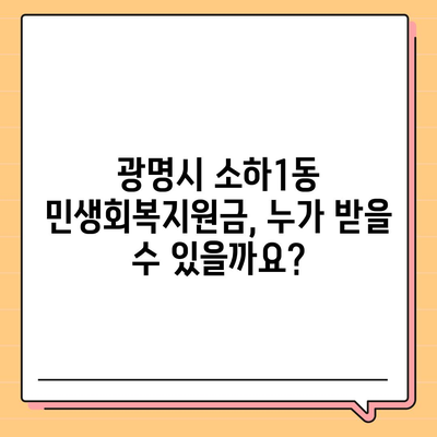 경기도 광명시 소하1동 민생회복지원금 | 신청 | 신청방법 | 대상 | 지급일 | 사용처 | 전국민 | 이재명 | 2024