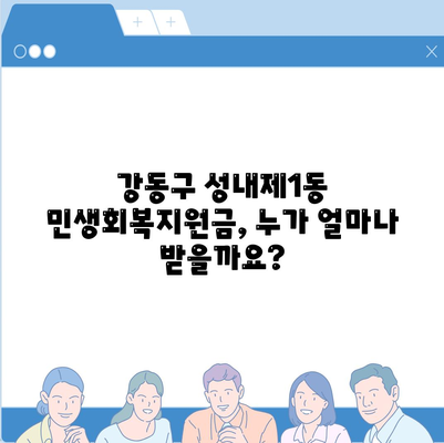 서울시 강동구 성내제1동 민생회복지원금 | 신청 | 신청방법 | 대상 | 지급일 | 사용처 | 전국민 | 이재명 | 2024