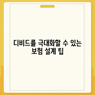 최적의 디비드를 위한 다이렉트 자동차 보험 설계 방법 | 보험, 디비드, 자동차 보험"