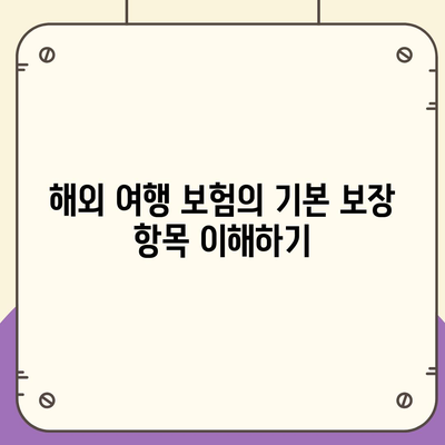 해외 여행 보험 보장 내용 파악하기| 필요한 정보와 체크리스트 | 여행 준비, 보험 가이드"