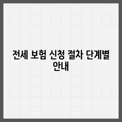 외국인을 위한 전세 보증 보험 가입 조건 및 신청 방법 완벽 가이드 | 외국인, 전세 보험, 신청 방법