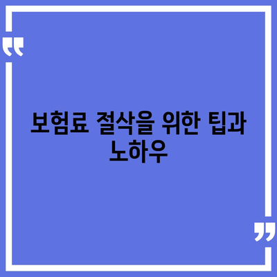 직접 자동차 보험을 철저히 비교하여 가입 결정하는 방법 | 자동차 보험, 비교, 가입 가이드