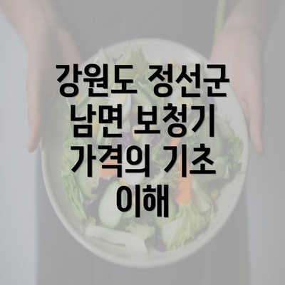 강원도 정선군 남면 보청기 가격의 기초 이해