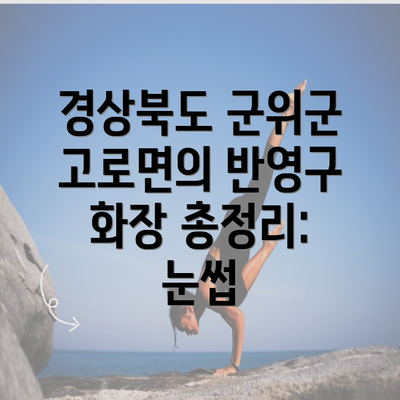 경상북도 군위군 고로면의 반영구 화장 총정리: 눈썹