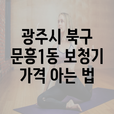 광주시 북구 문흥1동 보청기 가격 아는 법