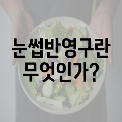 눈썹반영구란 무엇인가?