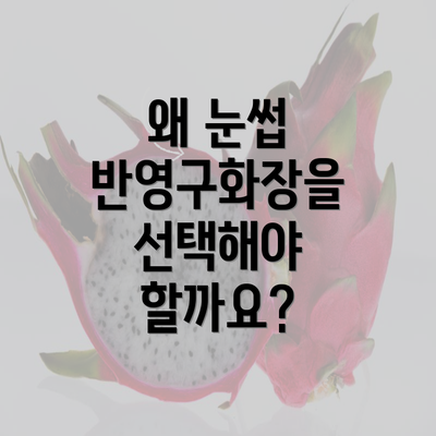 왜 눈썹 반영구화장을 선택해야 할까요?