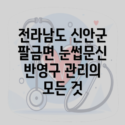 전라남도 신안군 팔금면 눈썹문신 반영구 관리의 모든 것