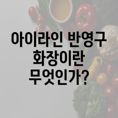 아이라인 반영구 화장이란 무엇인가?