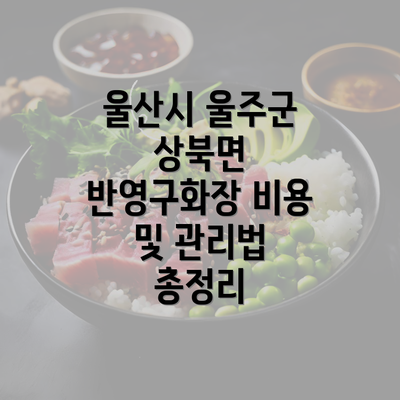 울산시 울주군 상북면 반영구화장 비용 및 관리법 총정리