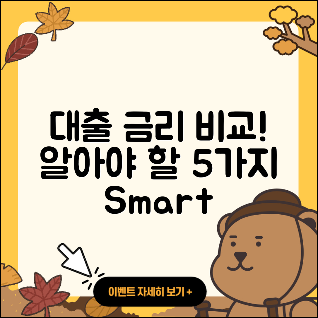 대출 금리 비교 사이트에서 알아야 할 5가지